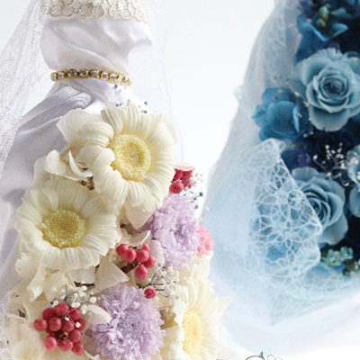 長野　松本　フラワー教室　プリザーブドフラワー　フェアリール　アーティフィシャルフラワー　高級造花 レッスン　ウェディング　フラワードレス